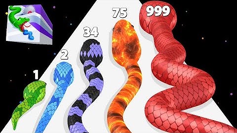 SNAKE RUN RACE: EVOLUTION Snake 🐍 LEVEL UP ||