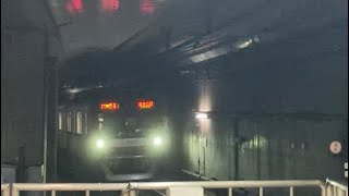 東京メトロ10000系10122F 横浜駅到着シーン