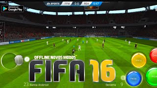 FIFA 16 MOD OFFLINE UPDATE v3 NOVOS MODOS MENU | CÂMERAS NOVAS DE PS5 | JOGABILIDADE APRIMORANDOS