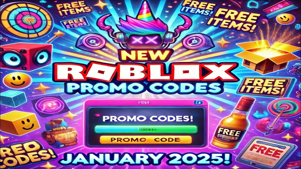 New Roblox Promo Codes January 2025 Unlock Free Rewards Now - YouTube
