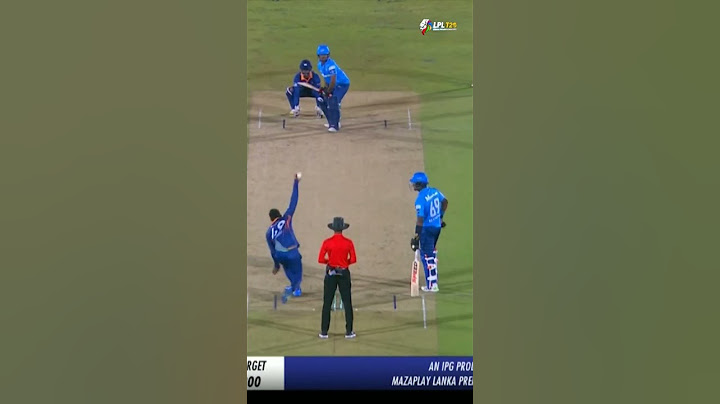 Wanidu's Hat-trick | Colombo Stars vs Kandy Falcons | LPL 2022