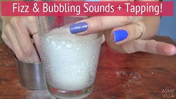 ASMR * Theme: Fizz Sounds * Tapping & Scratching  * Fast Tapping * No Talking * ASMRVilla