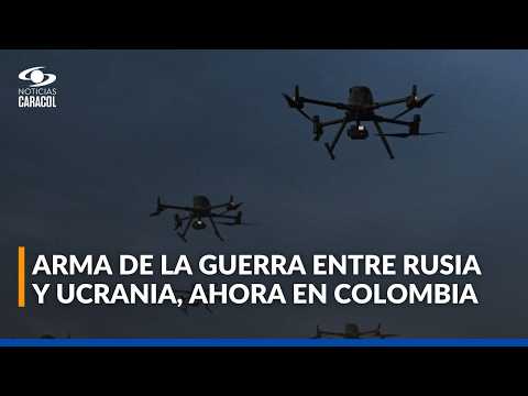 Drones como arma de guerra en Colombia: ¿qué está pasando?