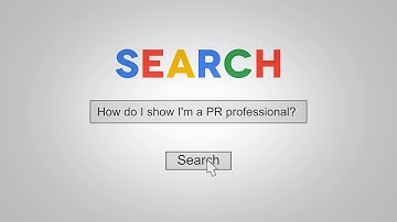 VIDDYOZE PRSA Google Search How demonstrate professionalism