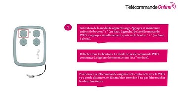 Programmation télécommande Ematronic universelle WHY EVO