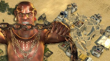 Stronghold Crusader 2 Skirmish - The Slave King vs SergiuHellDragoonHQ