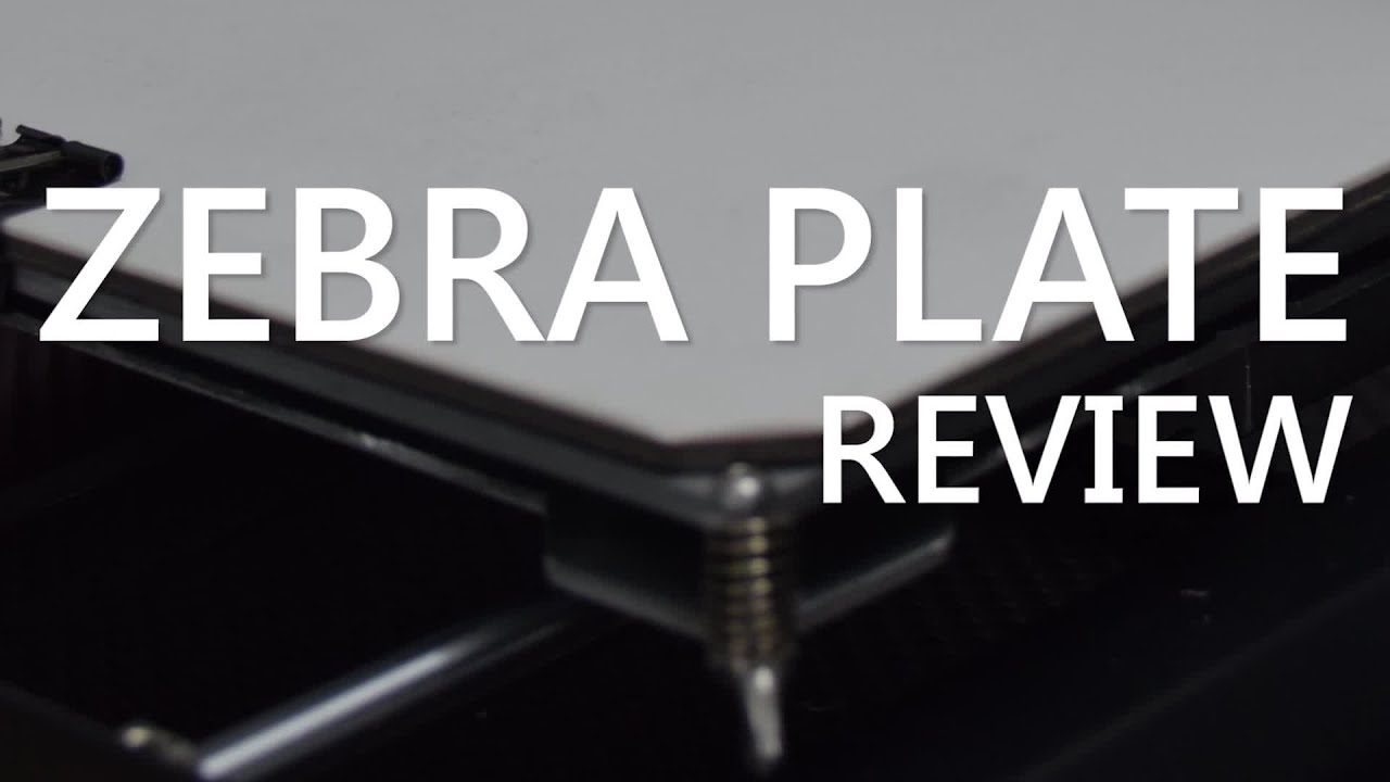 business process modeling Is this the best print surface? Zebra Plate Review