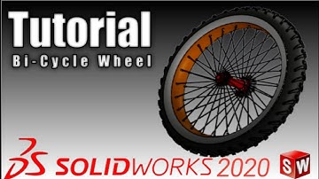 Modeling Bi Cycle Wheel | By Cycle Wheel Modeling Tutorial - SolidWorks 2020