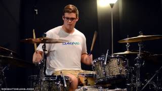 Wright Drum School - Hunter Webb - Foo Fighters - Arlandria - Drum Cover