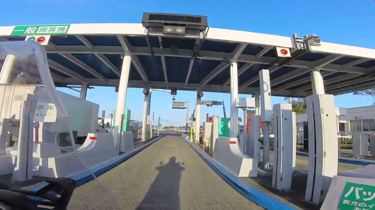 東関道大栄PA → 潮来IC → R124を銚子方面へ①