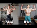My 6 Months Skinny To Muscular Natural Body Transformation