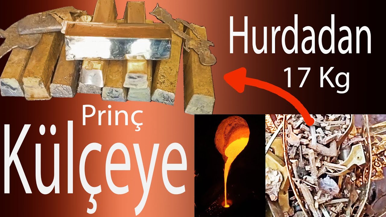 17 KG HURDA PİRİNÇ  | SARI | GERİ DÖNÜŞÜM | KÜLÇE DÖKÜMÜ | nasıl yapılır