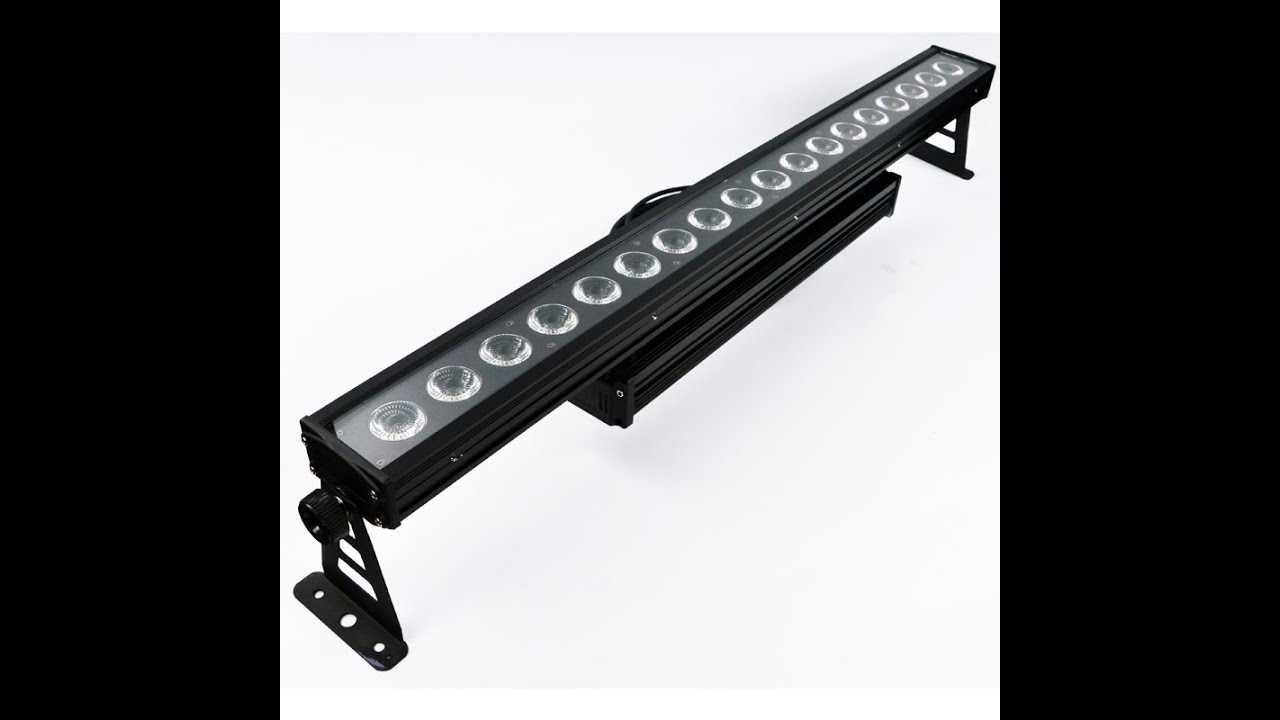 Pixel control LED bar 18*18W RGBWAUV