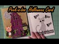 Cute idea for a peek-a-boo Halloween Card!