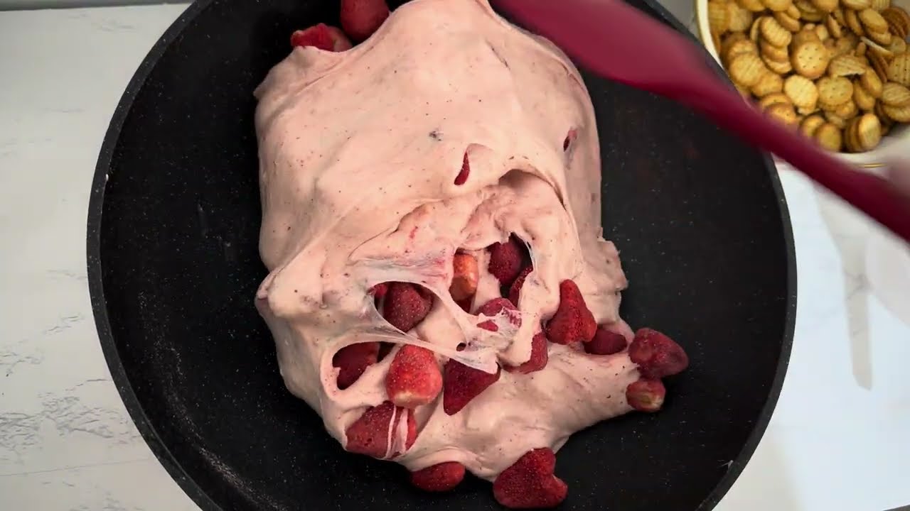 Strawberry Milk Nougat Loaded with an Unreal Amount of Milk Powder | Rich, Creamy Candy Making