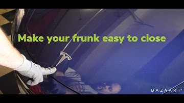 Model 3 Frunk Spring Mod