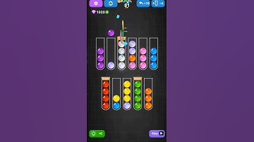 Ball Sort Level 81-Level 82 #ballsort #gameplay #fypシ゚viral #level #gaming #games #colors #gameplay