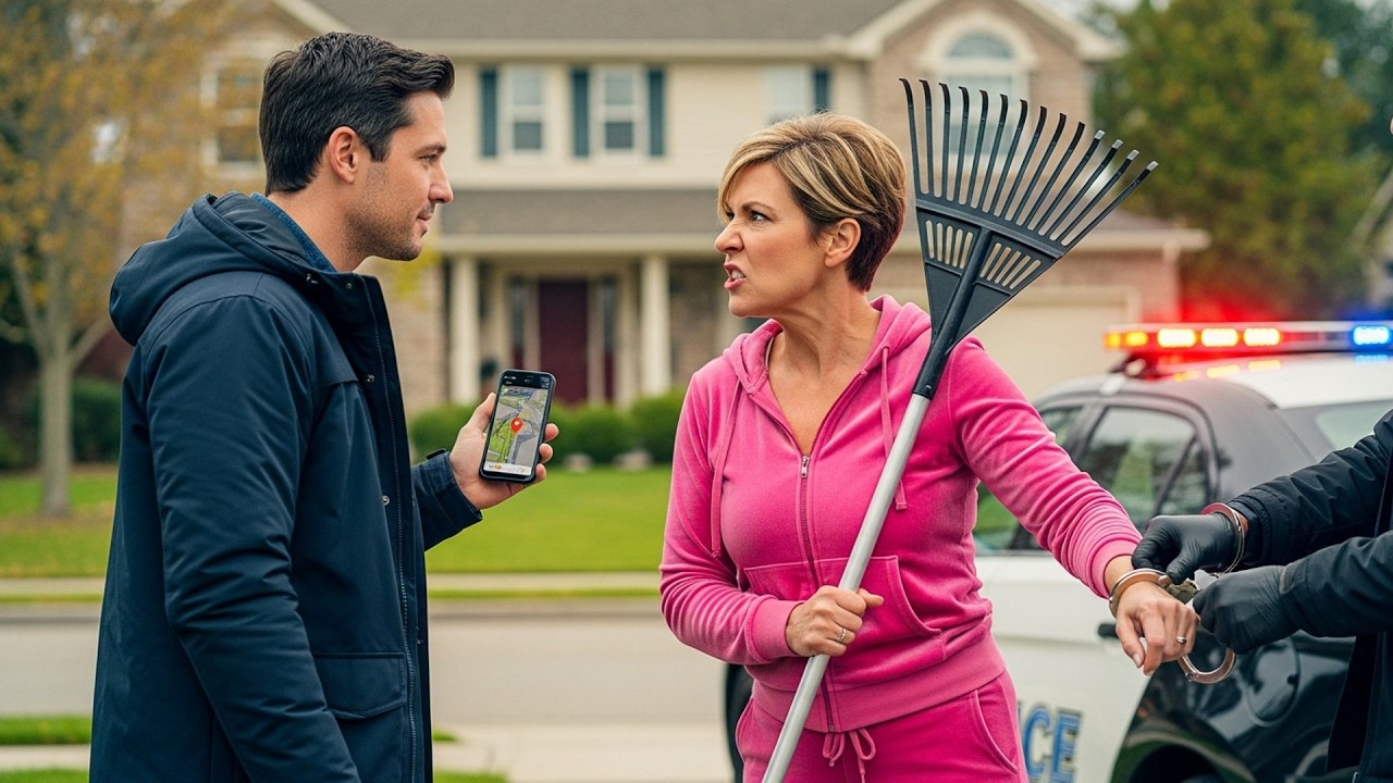 HOA Karen Stole My Roof Rake Today, Got Arrested When GPS Led Police Right To Her