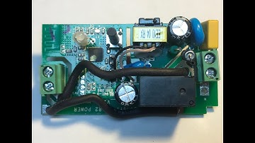 Sonoff mod to volt free contact