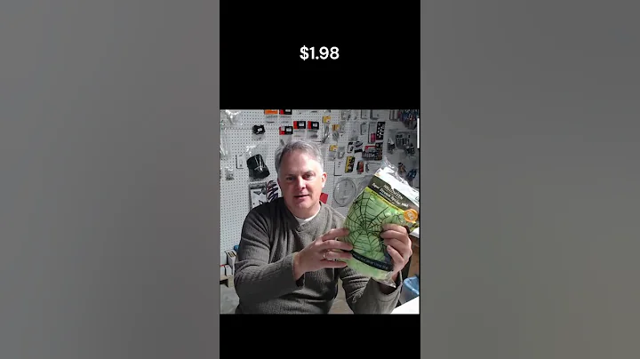 Spider Webbing - Almost The Cheapest Halloween Decoration