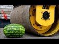 EXPERIMENT: ROAD ROLLER VS WATERMELON