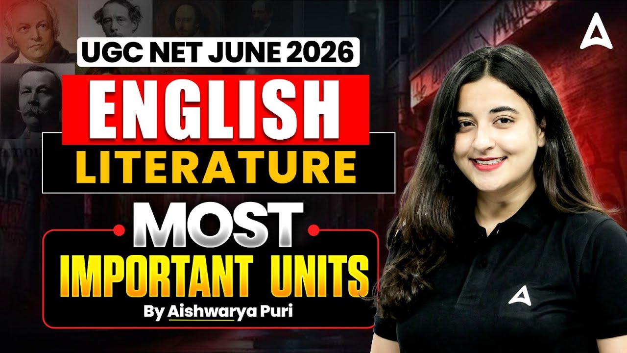 UGC NET English Literature | UGC NET English Most Important Units By ...