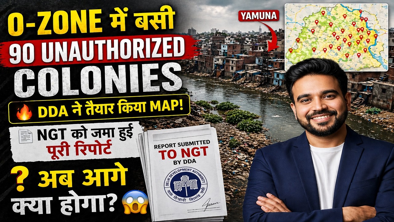 O-Zone में बसी 90 Unauthorized Colonies 😱 | DDA Map Out | अब क्या होगा ...