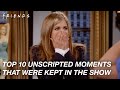 Top 10 Unscripted Friends Moments That Were Kept in the Show!