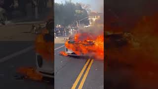 US Marine on standby as LA protest progresses into a full blown riot  #california #laprotest #us