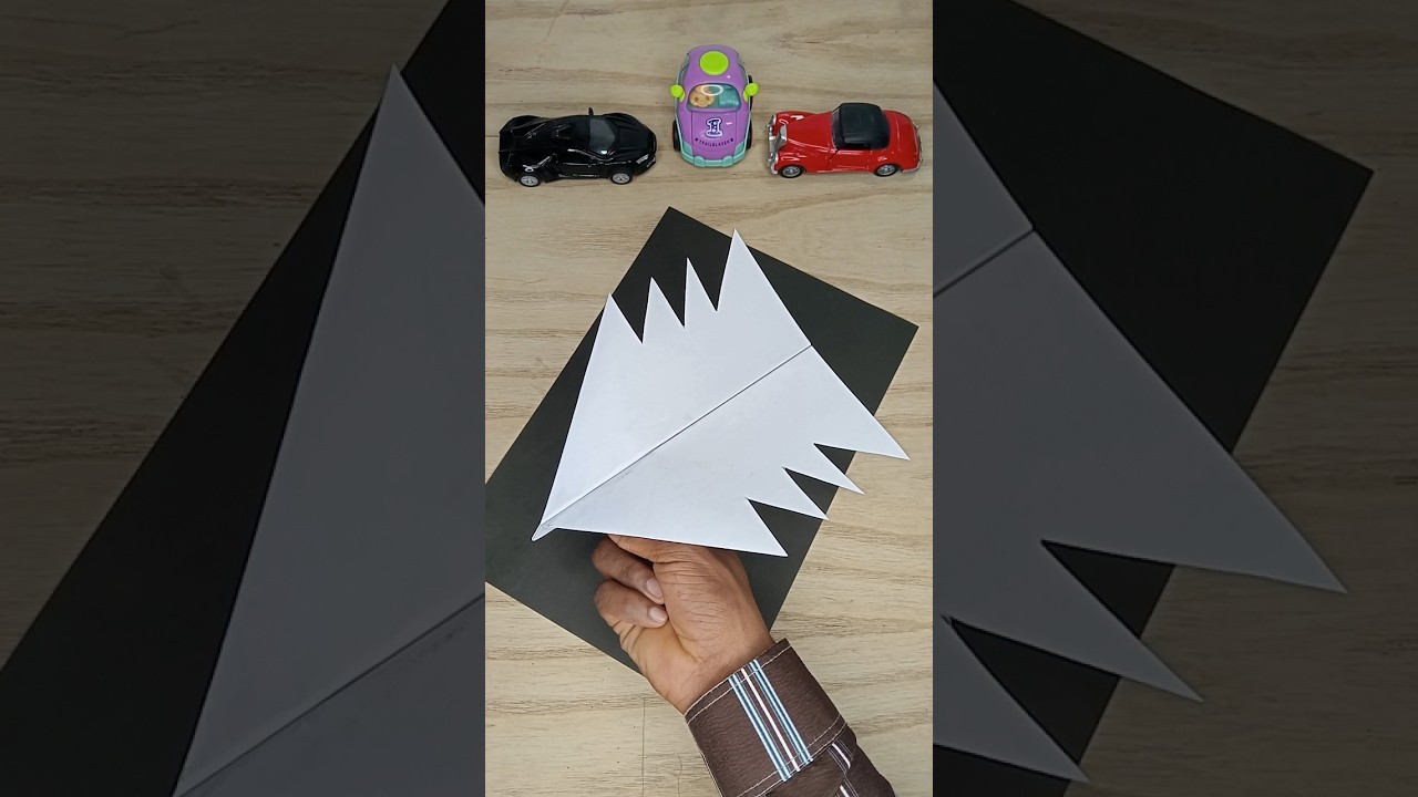 Super Sharp Paper Airplane ✈️ | Easy Paper Airplane Tutorial #paperairplane