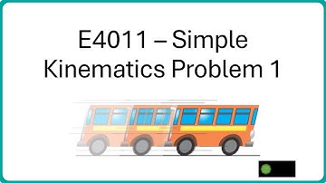 Simple Kinematics Problem