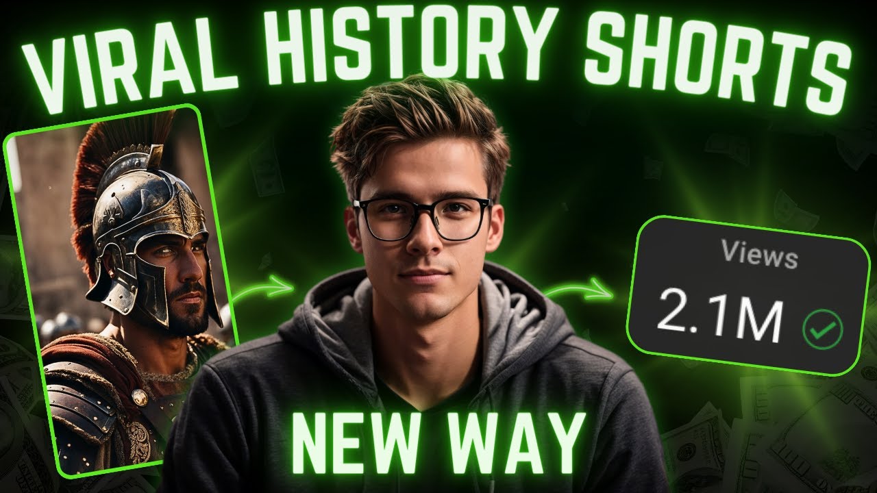 NEW WAY to Make VIRAL Historical Shorts using this AI tool ($800/Day)"