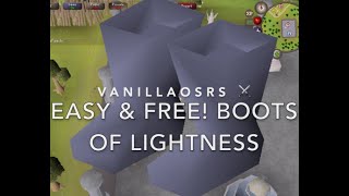 Boots of Lightness OSRS - How to Get, Location