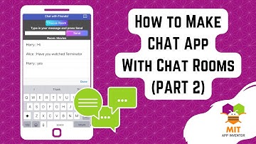 Chat App MIT App Inventor (Part 2)| Messenger App MIT App Inventor | CloudDB | Messaging app