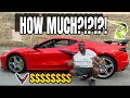 HOW MUCH DID MY C8 CORVETTE COST ME?!?! *Mid Engine Corvette*