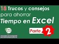 18 Trucos y consejos para Ahorrar tiempo en Excel #2