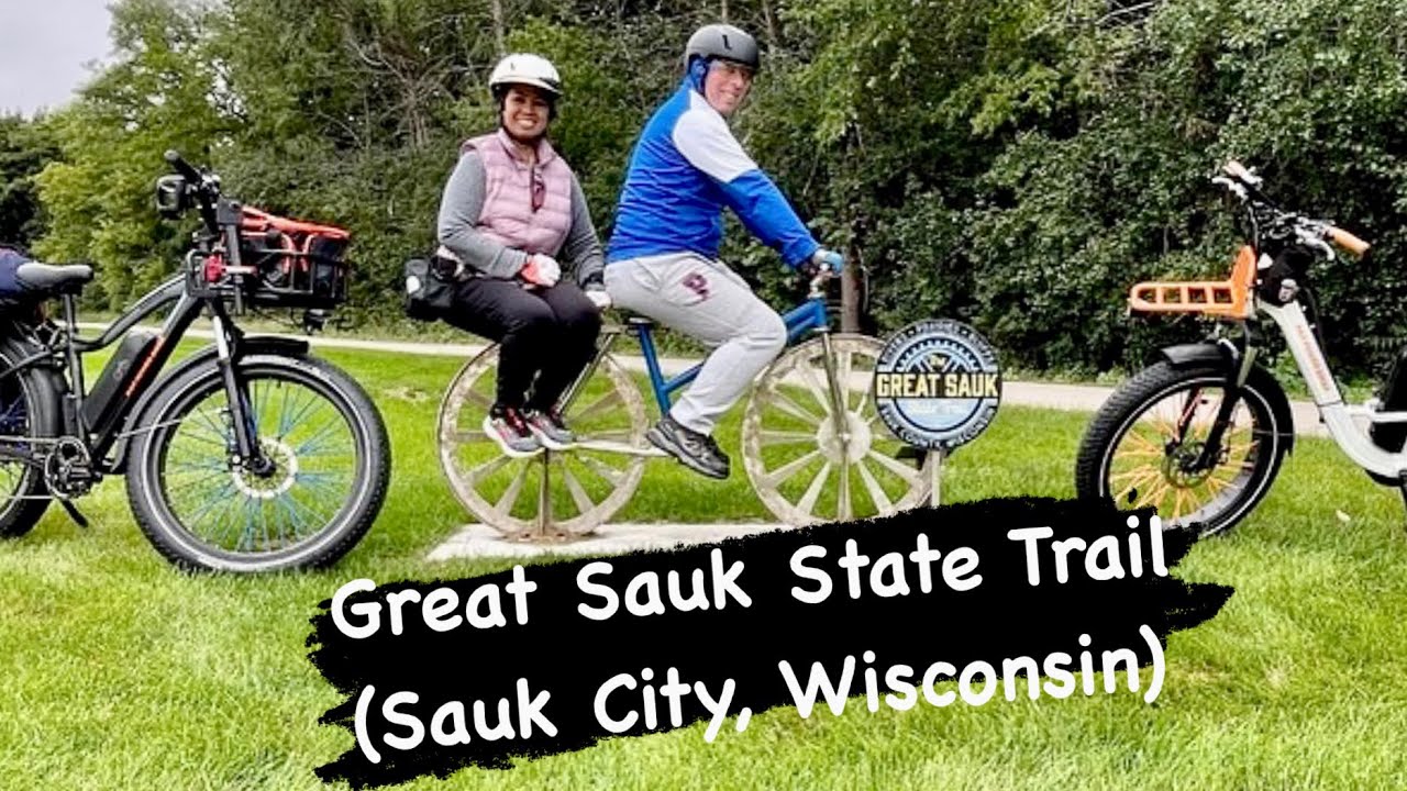 Great Sauk State Trail🚴🏻‍♂️🚴🏽‍♀️…Paved trail all the way, very scenic, lots of history