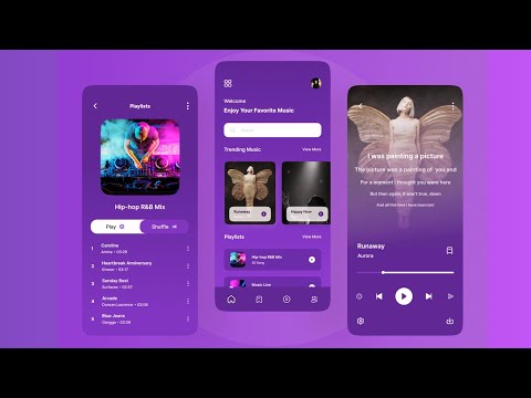 Flutter Tutorial - Music Player App - mp3 player - Mobile App Development - Flutter App