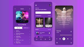 Flutter Tutorial - Music Player App - mp3 player - Mobile App Development - Flutter App screenshot 3