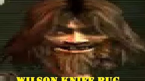 Wilson knife bug - Commandos 2