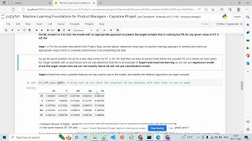 Machine Learning Foundations for Product Managers - Capstone Project