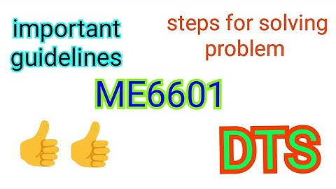 ME6601 DTS important questions solving steps | Design of Transmission Systems | #ellalanvibin