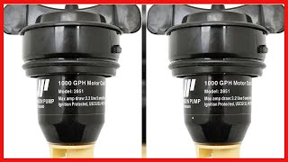 Bon Produit - Johnson Pump Of America 28512 Cartouche De Pompe Marine Pour Moteur 1000 Gph Noir