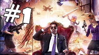 Прохождение Saints Row 4 ( Часть 1 ) - Святые Вернулись!