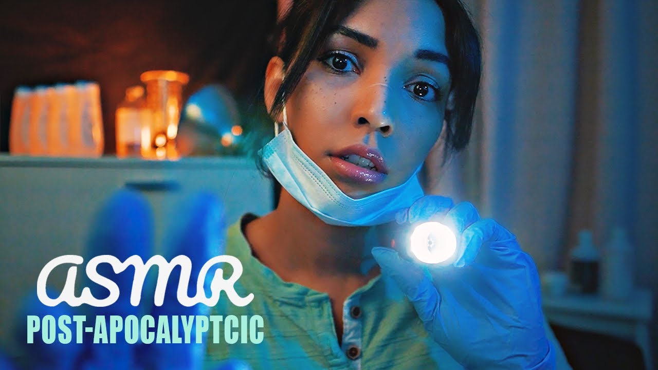 ASMR Francais 🦠 POST-APOCALYPTIQUE Partie 2 (Examen, Visite médicale) Pluie 🔈☔