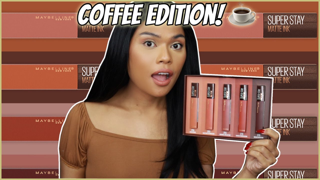 maybelline coffee edition, maybelline lipstick, maybelline coffee lipsticl,...