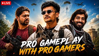 PRO GAMEPLAY WITH PRO GAMERS | BGMI | SURAJ GAMING screenshot 1