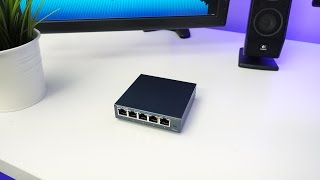 TP-Link TL-SG105 5 Port Gigabit Switch | Unboxing