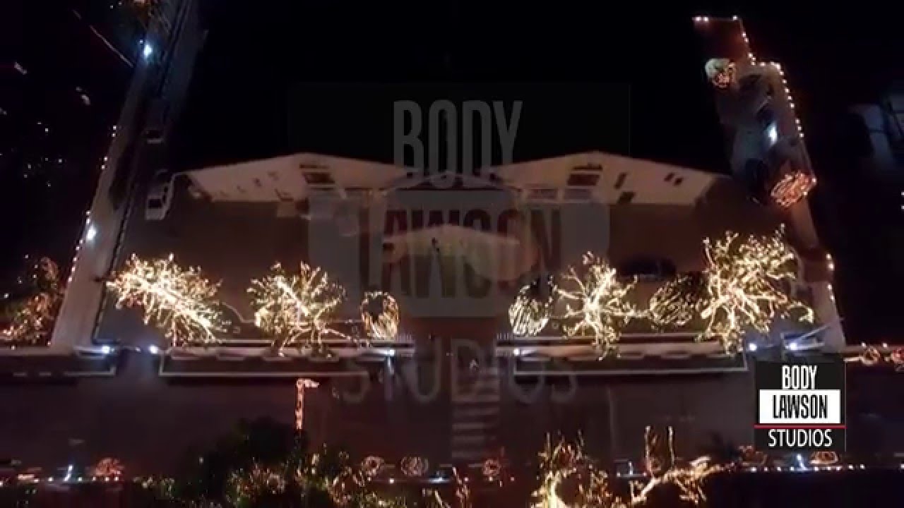 AERIAL VIEW OF CHRISTMAS LIGHTS IN LAGOS YouTube