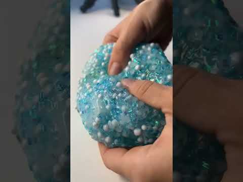 ASMR nautical slime 🌊 #asmr #asmrsounds #slime #slimeasmr #asmrslime